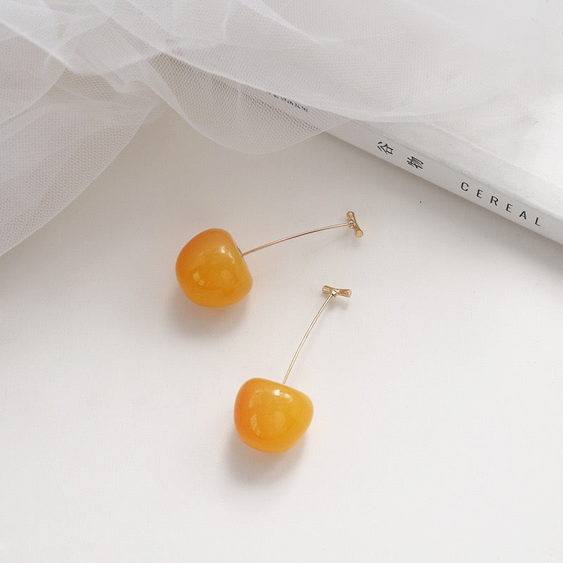 Crystal cherry Earrings by RoyalTress Elixir