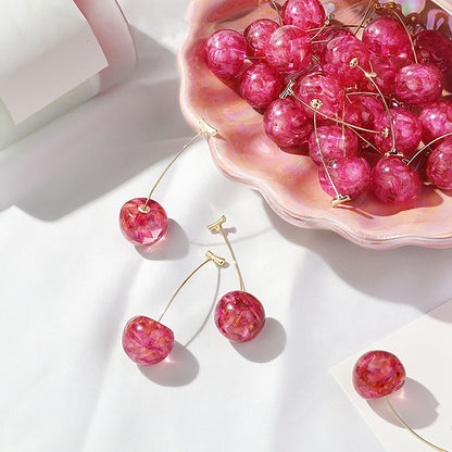 Crystal cherry Earrings by RoyalTress Elixir