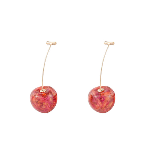 Crystal cherry Earrings by RoyalTress Elixir
