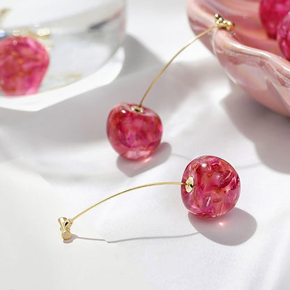 Crystal cherry Earrings by RoyalTress Elixir