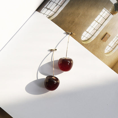Crystal cherry Earrings by RoyalTress Elixir