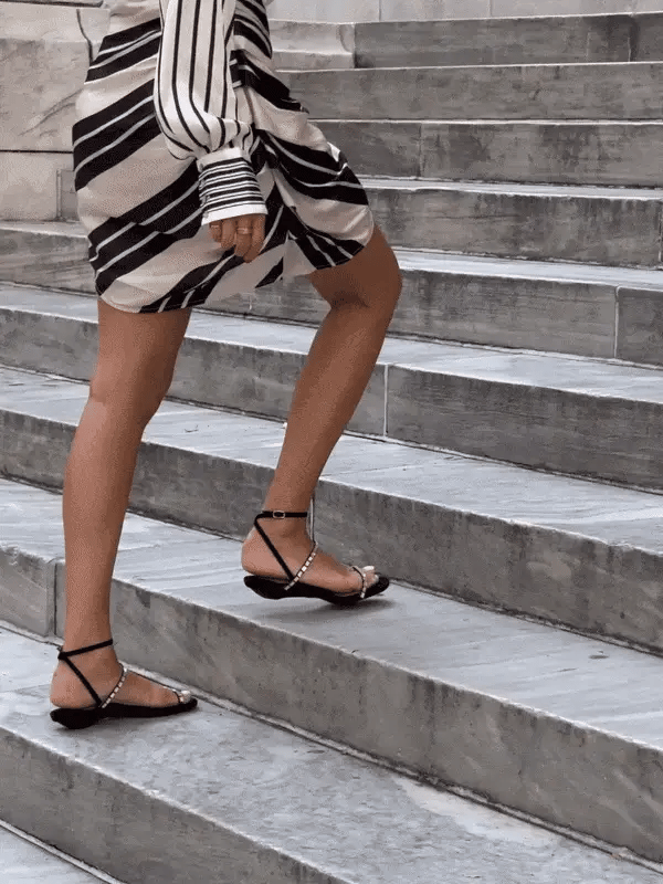 Marina Sandals in Beige