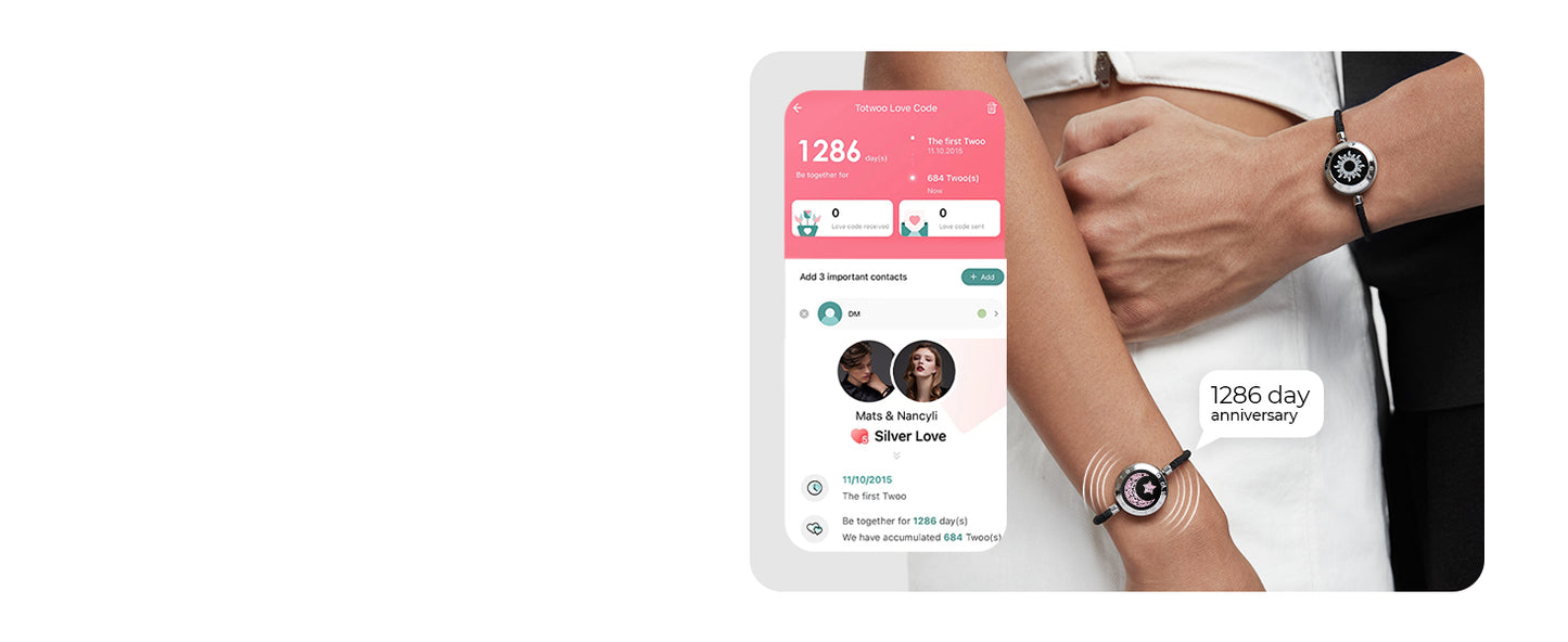 Connected Hearts Touch Bracelets™